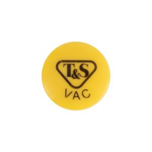 PRESS-IN INDEX, T&S VAC, YELLOW