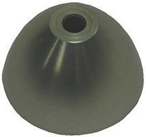 PIEDE GOMMA CONICO ø 35x26 mm