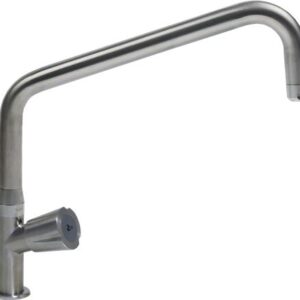 RUBINETTO MONOACQUA MONOFORO INOX