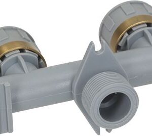 RACCORDO 3 VIE 3/4"F - 3/4"M - 3/4"F