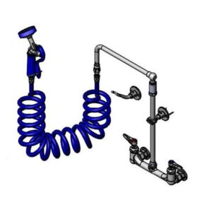 PET GROOM:8"C/C WALL MOUNT,12"SWIVEL ARM