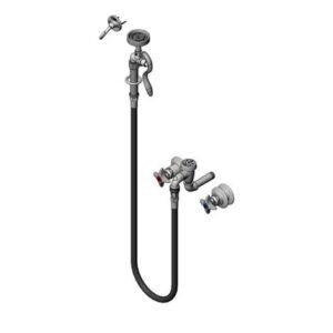 BEDPAN WASHER, MIXING FAUCET, VACUUM