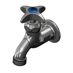 SILL FAUCET, CERAMA CARTRIDGE, 4-ARM