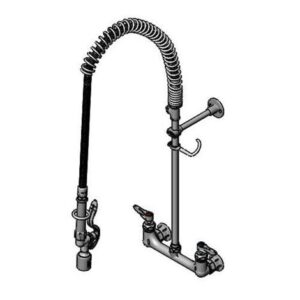 PRE-RINSE: 8" WALL MOUNT, CERAMAS,