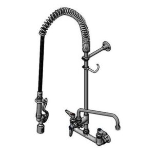 PRE-RINSE: 8" WALL MOUNT, CERAMAS, ADF