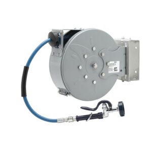 3/8" X 30' ENCLOSED COATED REEL W/ SS