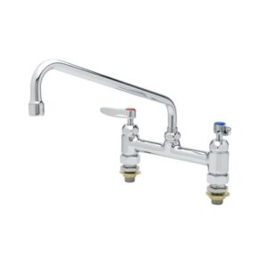 B-0221 DECK MOUNT FAUCET W/ CERAMA