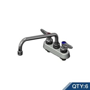 4" WORKBOARD FAUCET, DECK MOUNT,