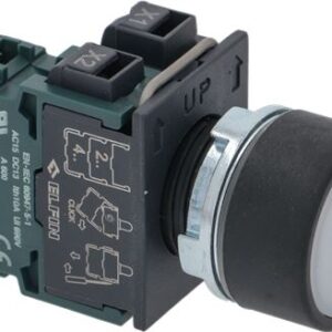 PULSANTE BIANCO MARCIA 10A 600V ELFIN