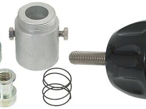 KIT MANOPOLA CARRELLO NERA CON BLOCCO