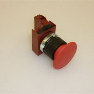 PULSANTE STOP ROSSO/NERO