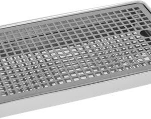 RACCOGLIGOCCE INOX 300x180x30h mm