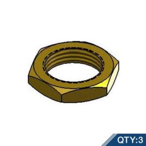 B-0113 SHANK LOCK NUTS (QTY. 3)