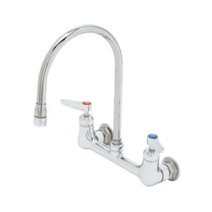 8" WALL MOUNT FAUCET, 1/2"NPT FEMALE