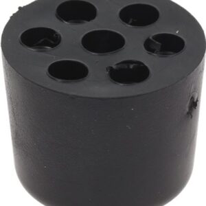 PIEDINO IN GOMMA ø 30x24 mm FORO ø 6 mm