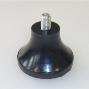 PIEDE CON PERNO M8 A VENTOSA - 4PZ
