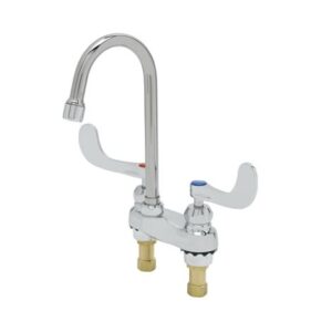 4" CENTERSET FAUCET, SWIVEL GOOSENECK,