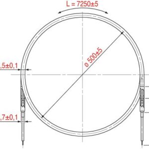 RESISTENZA CORAZZATA RSV-725 2650W 230V