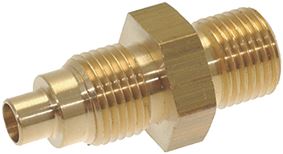 RACCORDO ø 1/8"M-1/8"M CON SEDE