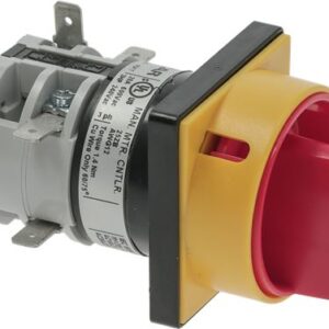 INTERRUTTORE ROTATIVO ROSSO 20A 600V