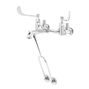 SERVICE SINK FAUCET, WALL MOUNT, 8"