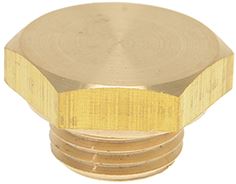 TAPPO ø 1/4"M ALTEZZA 12 mm DADO 19 mm