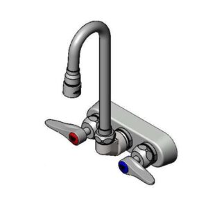 WORKBOARD FAUCET, 4" WALL MOUNT,