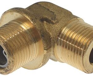 RACCORDO A "L" ø 3/8"M-3/8"M CON FILTRO