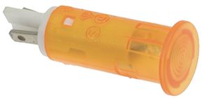 LAMPADA SPIA ARANCIO 230V