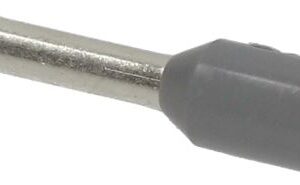 TUBETTO TERMINALE GRIGIO 0,75x8mm 100 PZ