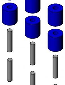 ROLLER KIT,OPEN REELS ONLY