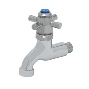 SILL FAUCET, SELF-CLOSING, 1/2" NPT MALE