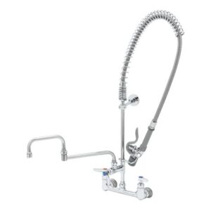 PRE-RINSE: 8" WALL MOUNT, CERAMAS,