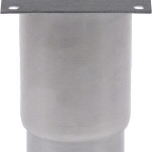 PIEDE REGOLABILE INOX ø 1"3/4 x h 100 mm