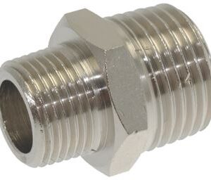 RACCORDO ø 3/8"M-1/2"M NICHELATO