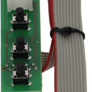 SCHEDA ELETTRONICA 3 TASTI CON DISPLAY
