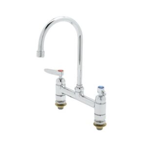8" C/C DECK MOUNT FAUCET, SWIVEL