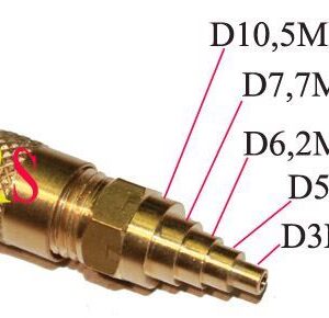 VALVE 1/4 SAE A SOUD.6 DI *1*