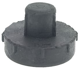 PIEDE NERO IN GOMMA