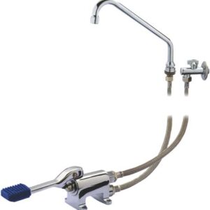 RUBINETTO PEDALE MONOACQUA COMPLETO