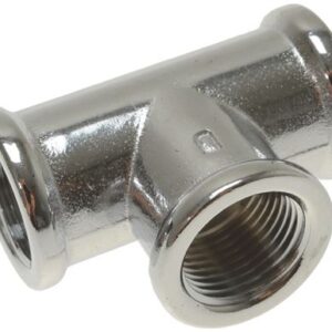 GIUNTO A "T" CROMATO FF ø 3/8"