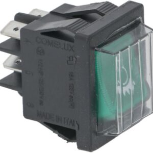INTERRUTTORE BIPOLARE VERDE 16A 250V