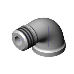 STREET ELBOW, 1/2" NPT