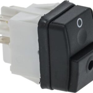 INTERRUTTORE BIPOLARE NERO 16A 250V