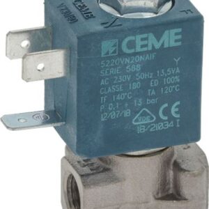ELETTROVALVOLA CEME 2 VIE ø 1/8"F 230V