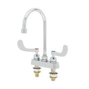 4" DECK MOUNT WORKBOARD FAUCET, CERAMAS,