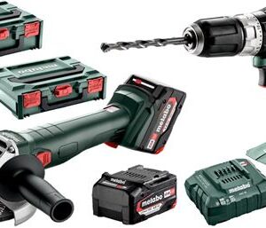 SET 2 UTENSILI + BATTERIE METABO