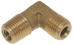 RACCORDO A "L" ø 1/4"M-1/4"M