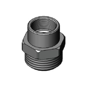 ADAPTER, 9/16-24UN FEMALE X 1/2-14NPSM