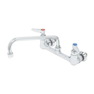 8" WALL MOUNT FAUCET W/ ETERNAS, 10"